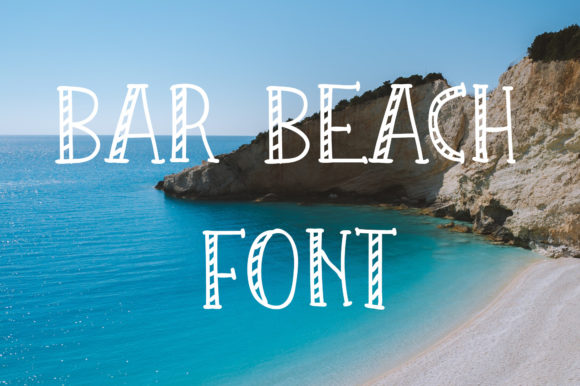 Bar Beach: Your New Go-To Font for Coastal Cool Designs