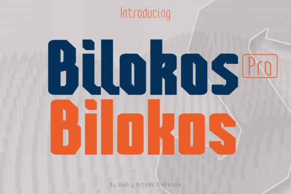 Bilokos Pro: The Cool, Techno Font for Modern Design