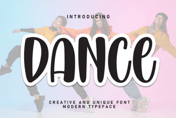 Dance: An Elegant Display Font for Timeless Design