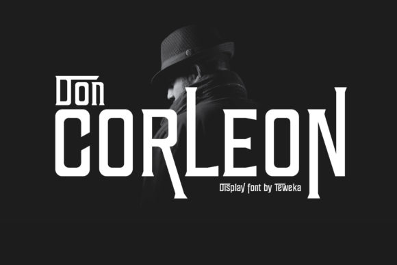 Don Corleon: The Display Font That Gives Your Designs a Bold Voice
