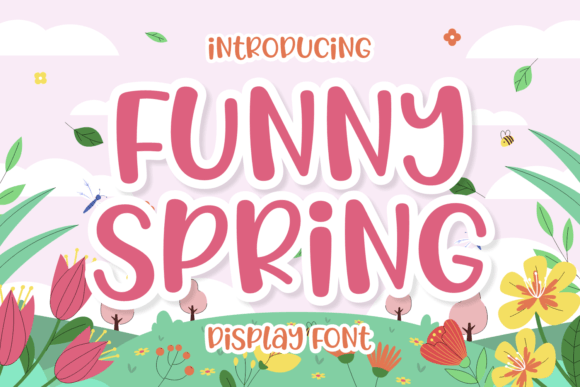 Funny Spring: The Playful Display Font That Brings Brands to Life