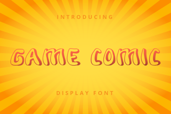 Game Comic Font: A Playful Typeface for Creative Brands