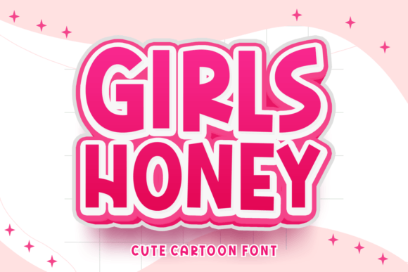 Girls Honey: The Playful Display Font for Whimsical Designs
