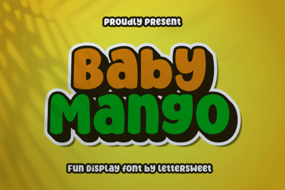 Meet Baby Mango: The Playful Font That Brings Designs to Life
