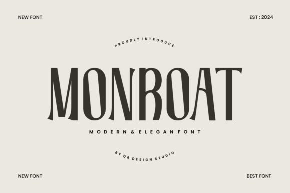 Monroat: The Modern Display Font That Works Overtime for Your Brand