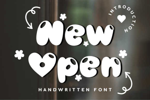New Open: The Quirky Display Font That Brings Joy to Design