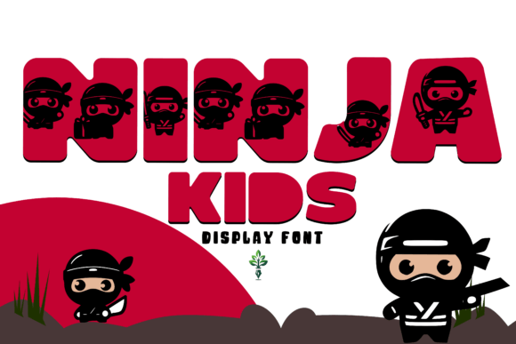 Ninja Kids: A Whimsical Font for Playful and Bold Designs