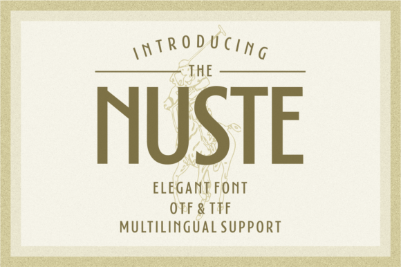 Nuste: The Display Font That Commands Attention Without Shouting