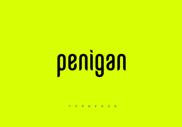 Penigan: The Minimalist Display Font for Modern Projects