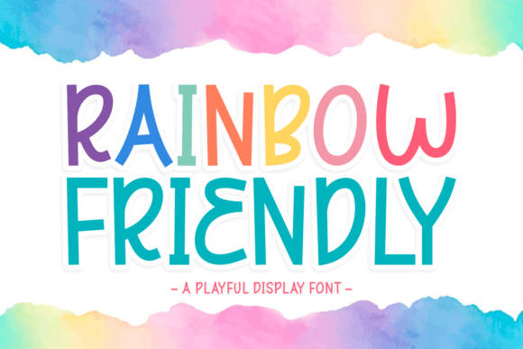 Rainbow Friendly: A Font That Brings Joy to Your Designs