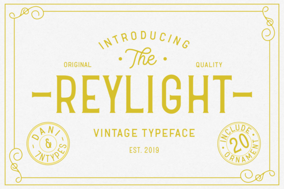Reylight: A Clean Font for Modern, Striking Designs