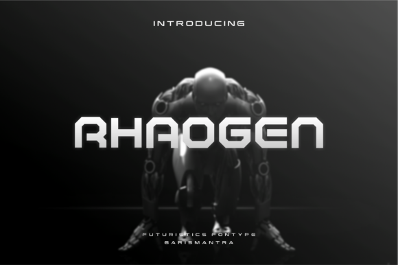 Rhaogen: The Modern Typeface for Bold Visual Statements