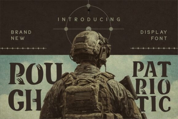 Rough Patriotic: A Font That Brings Whimsy and Edge to Your Brand