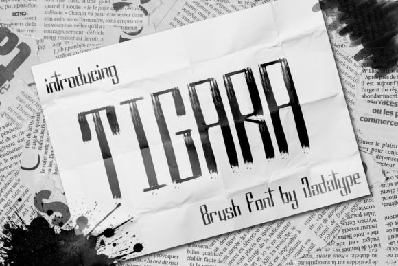 Tigara: The Hand-Drawn Font That Brings Bold Authenticity to Your Brand